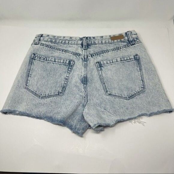 BlankNYC The Barrow vintage high rise short blue denim size 31 BoxK - Picture 3 of 6